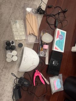 Gel Nail Kit with SUNUV UV Lamp EVERYTHING