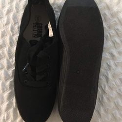 Black Flat top Shoes
