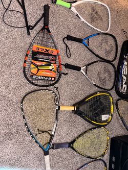 i have tons of racquets for sale let me know what and when u want one,and please spread the word thank u!!!!!