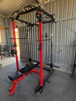 Workout Rack and bench