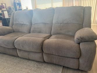 Recliner chair + Recliner Sofa