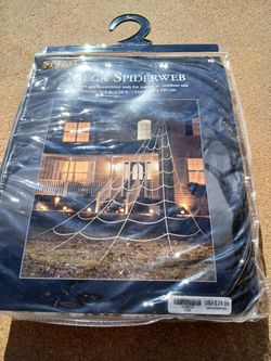 Giant Spider Web Decoration 