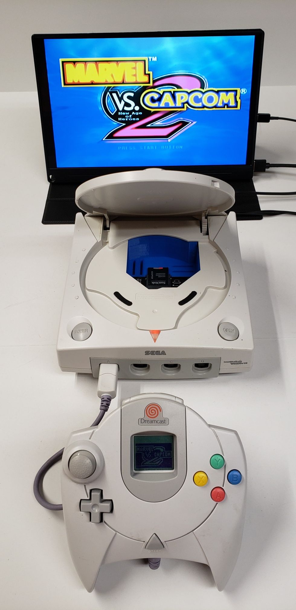 名作 ドリームキャスト セガ GDEMU Dream SEGA SDカード 8GB 家庭用