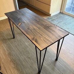 Wood desk
