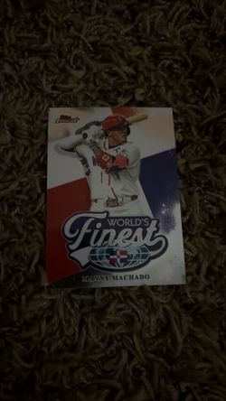 Worlds finest manny machado