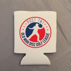 Old Man Disc Golf League Koozie 