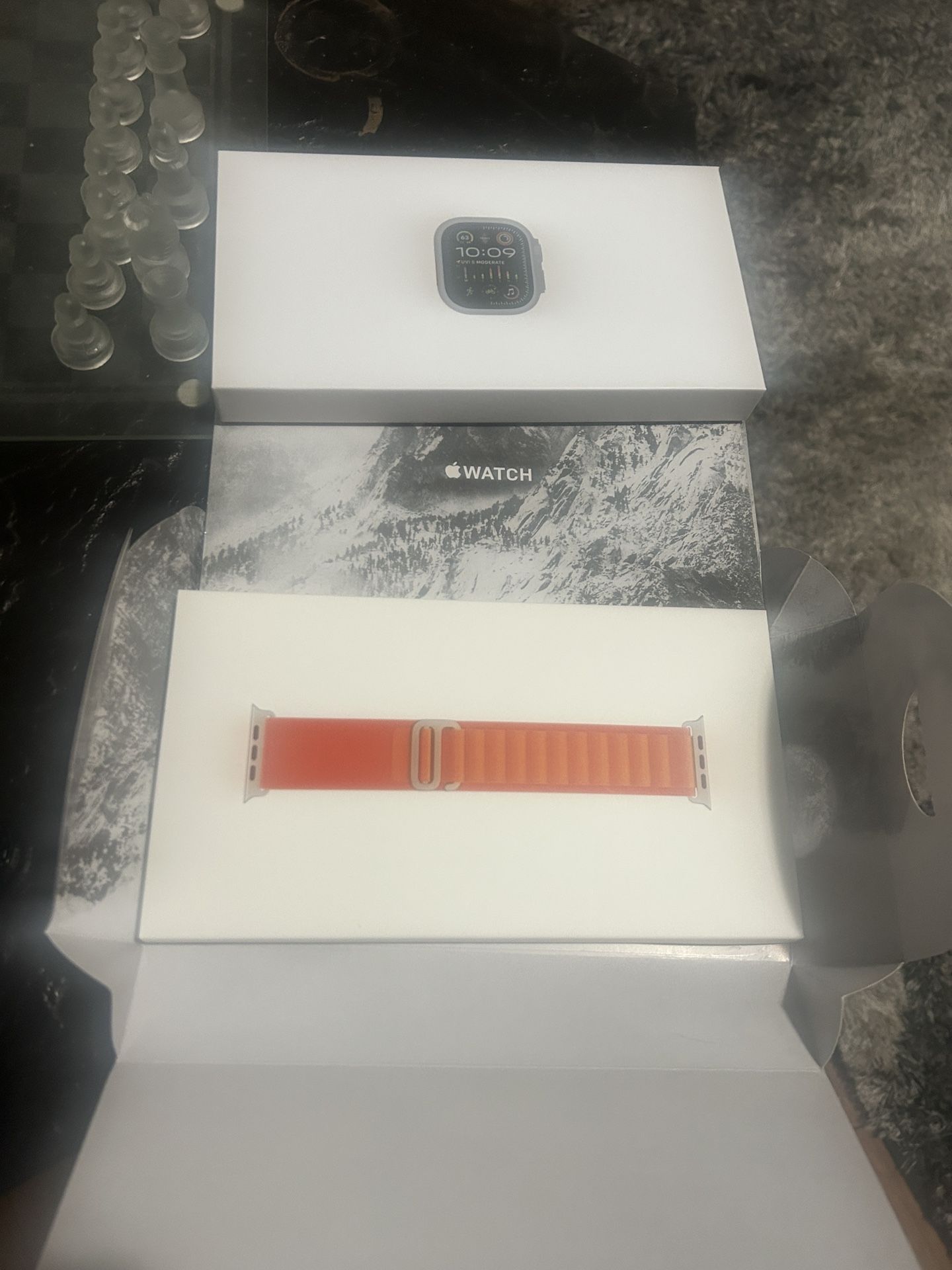 Apple Watch Ultra 2 Orange Band 49mm