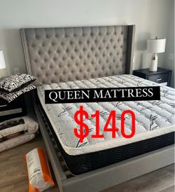 New Queen mattress only $140