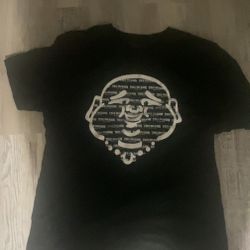 Black True Religion Buddha Shirt