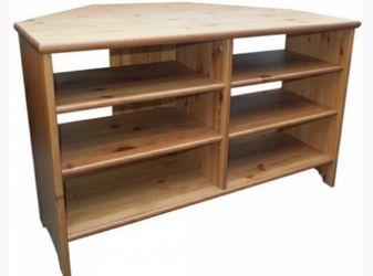 Solid Ikea Corner TV Stand