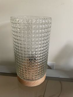 Tall glass light