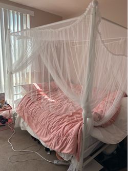 Full-sized mattress and bed frame