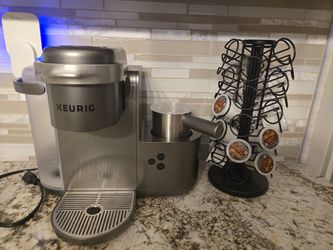 ☕ Keurig Latte & Cappuccino Coffee Maker + K-Cup Carousel