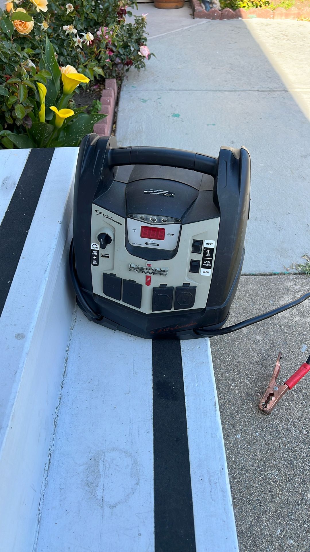 Schamachor Instant Power . Car Charger Inverter