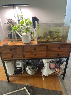 Small table with drawers