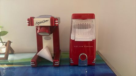 Nostalgia Snow Cone and Air Popper (!DESCRIPTION!)