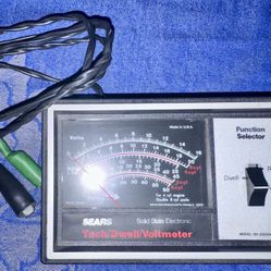 Sears Solid State Electronic Tach/Dwell/Voltmeter