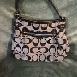 Coach over the shoulder purse