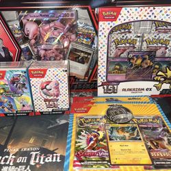 Pokemon Sealed Products *DM IF INTERESTED*