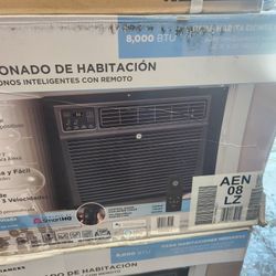 Amazing GE 8,000BTU Smart Electronic Window Air Conditioner For Medium Rooms AEN08LZ