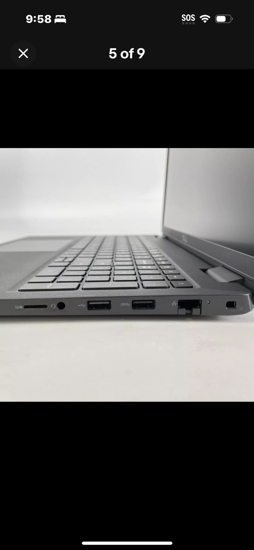 Dell Latitude 3520 15.6-inch Laptop i5-1135G7 8GB 256GB Iris Xe W11 Pro 