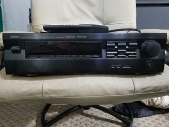 Yamaha processor with remote