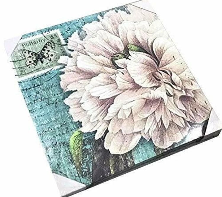 Floral Art Canvas Wall Decoration