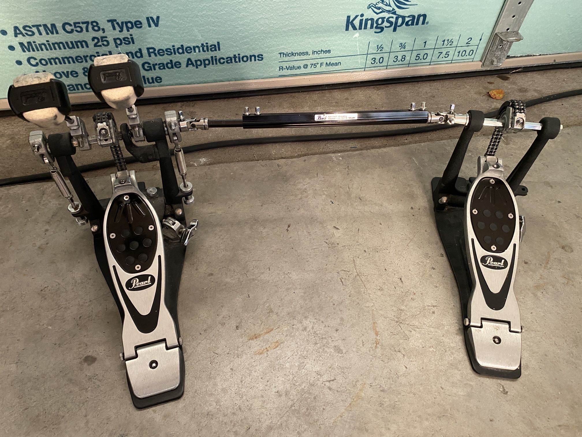 Pearl Eliminator double bass drum pedal Lefty