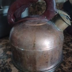 1940s LUCA KUPFER COPPER TEA KETTLE