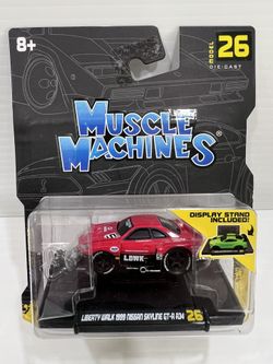 Muscle Machines Liberty Walk 1999 Nissan Skyline GT-R R34 1:64