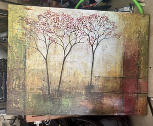 Abstract Trees, Painting