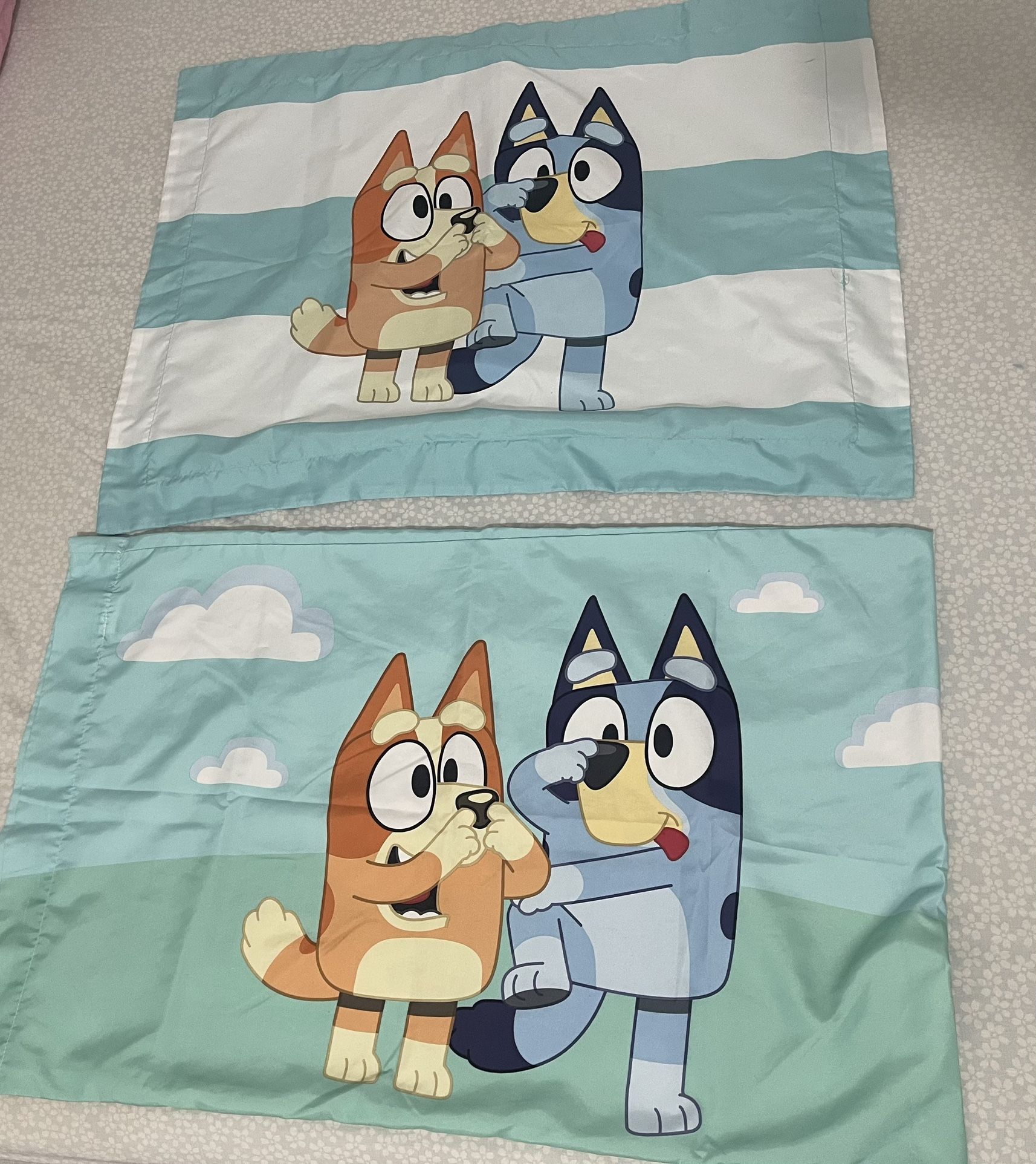 2 Bluey Pillow Cases