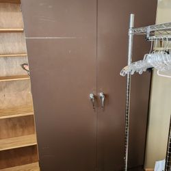 Metal Cabinet / Shelves