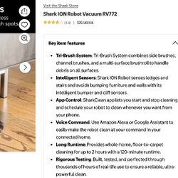 Sharkion Vacuum ION Rv772