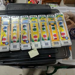 8-crayola Washable Water Colors