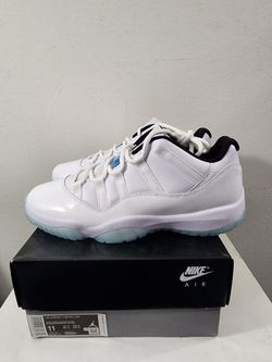 Jordan 11 Retro Low 'Legend Blue' - Size 11