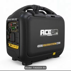 Aceup Energy 4000W Gas-Powered Inverter Generator