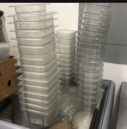 Clear trays