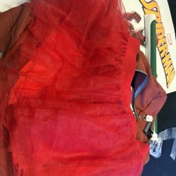 Red Skirt Halloween Outfit