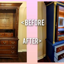Remodeled Armoire!