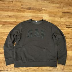 Gap brown crewneck sweatshirt  Size large  #2000s 