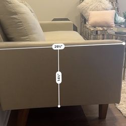 Sofa Couch (Beige/ Gray)