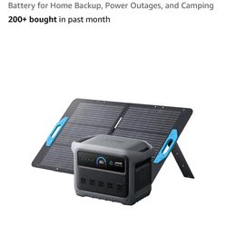 Anker Solix C1000 With Solar Panel 