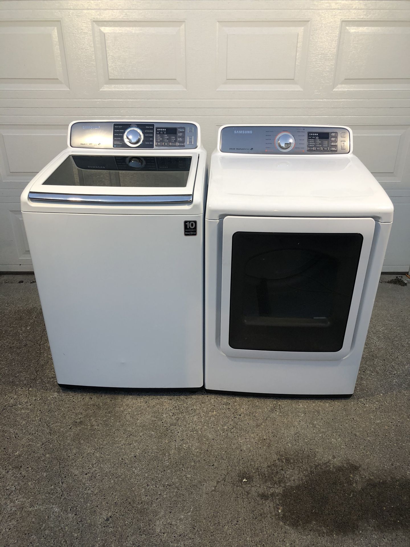 ⛽️ Samsung Washer GAS Dryer w Steam