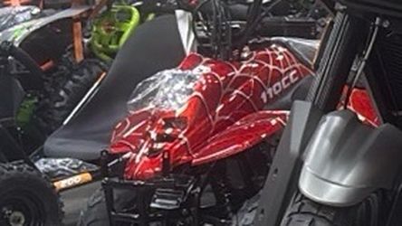 Red Youth Sport ATV Quad