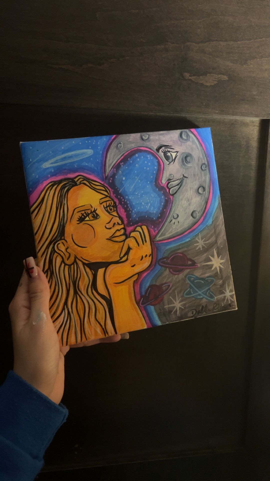 Sun And Moon Painting