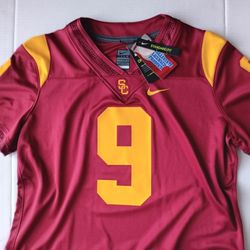 Women's Large USC Trojans Nike Football Jersey Standard Fit University Of Southern California Trojans 