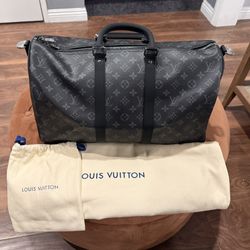 Louis Vuitton 45 Keepal Bandoulière Duffle Bag