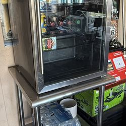Mini Fridge And Stand 