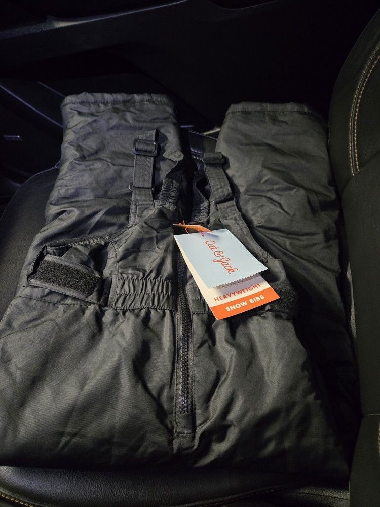4T Black Snowpants